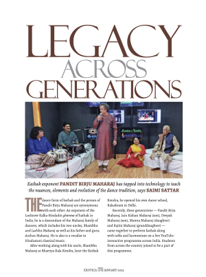 Legacy Across Generations
