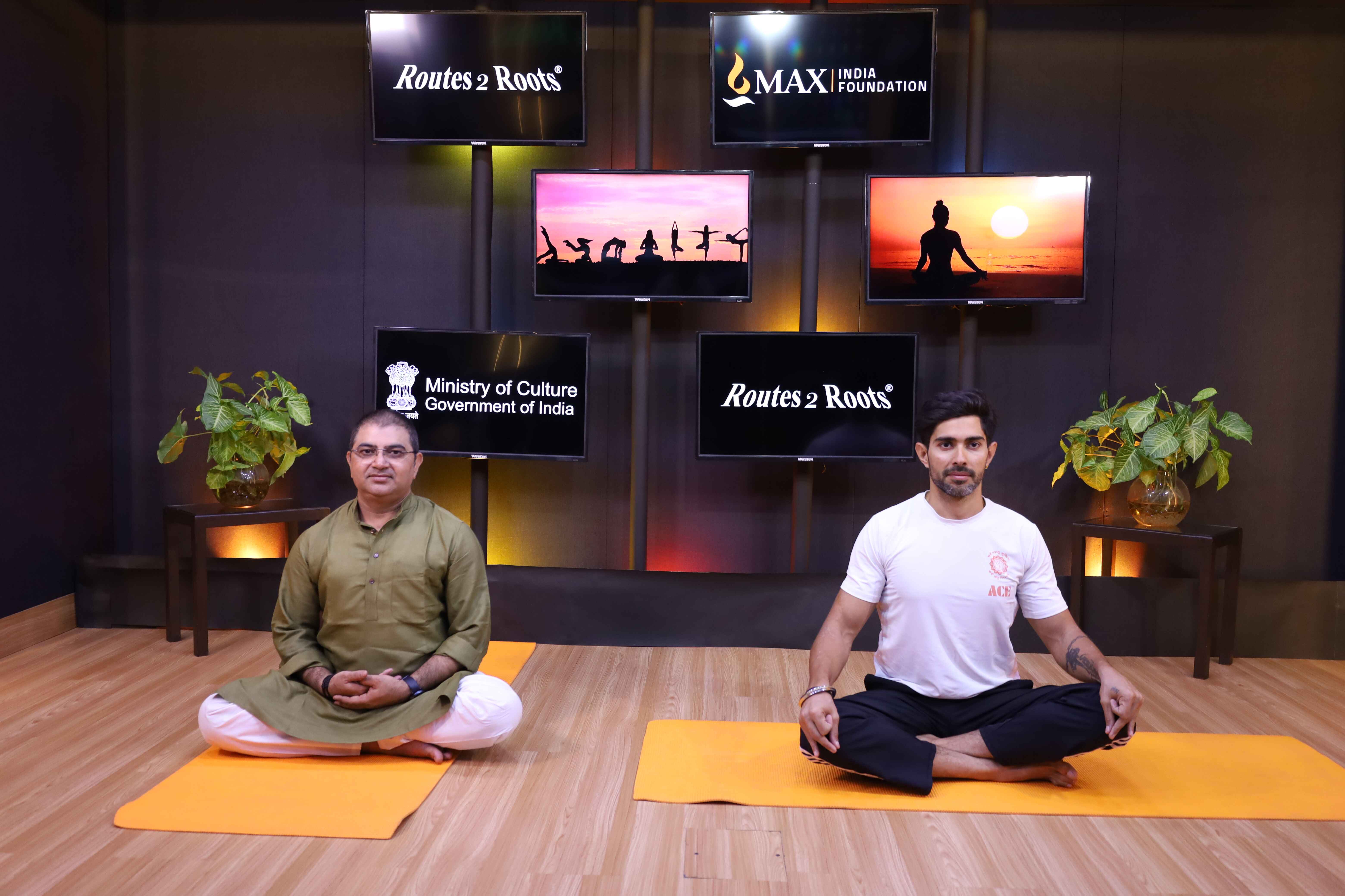 Summer Solstice marked across the World with R2R celebrating Yoga Day and World Music Day
