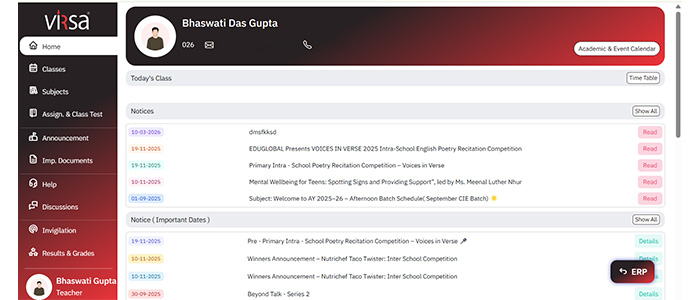 Virsa - Digital Learning & Smart Classroom Solutions Company in India