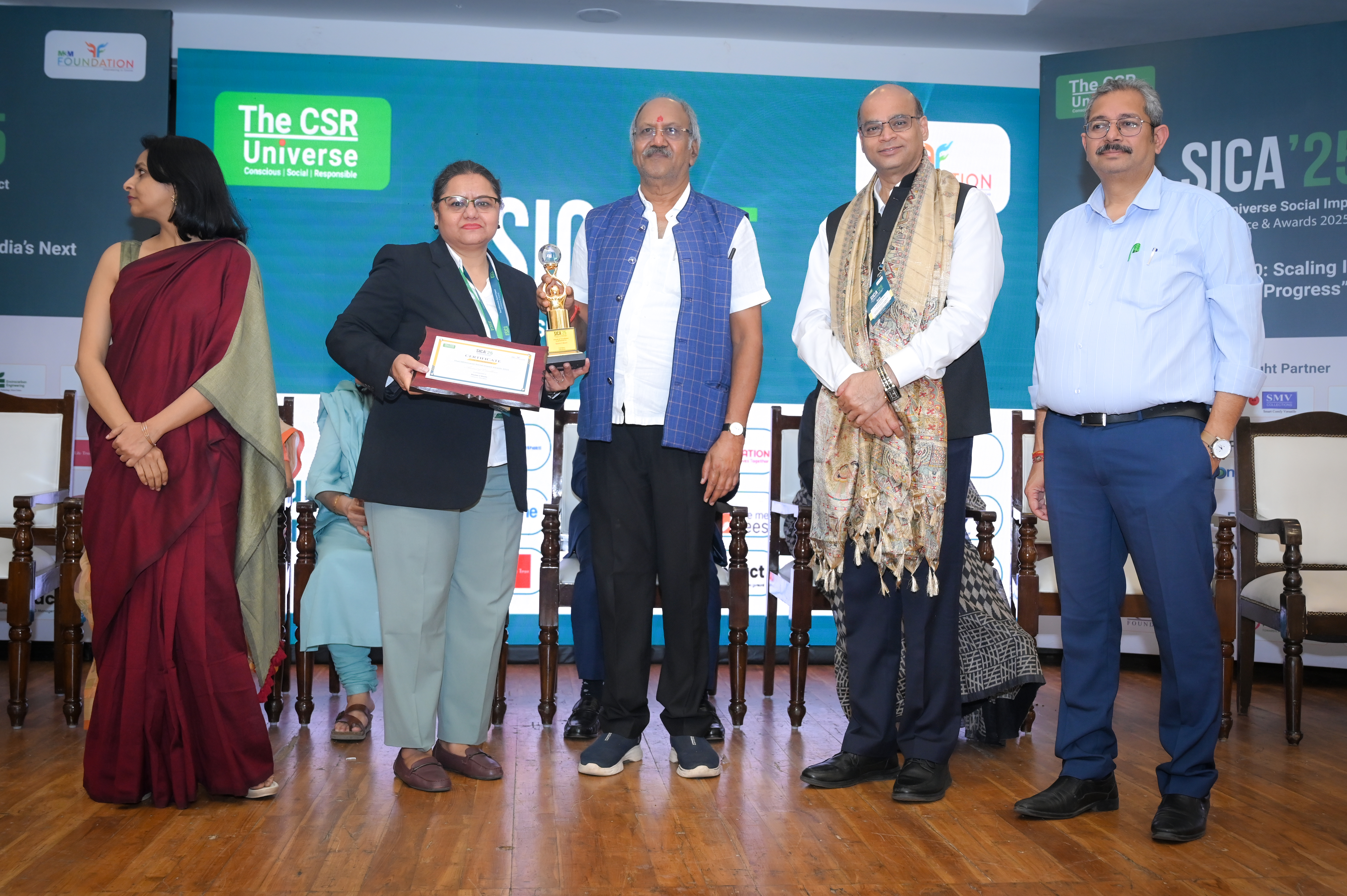 Routes 2 Roots Bags SICA Award for Revolutionising Education in India
